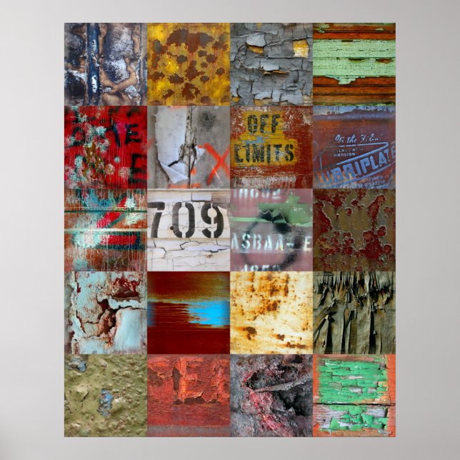 Poster Street Art Abstrato 32 Long (Frente)