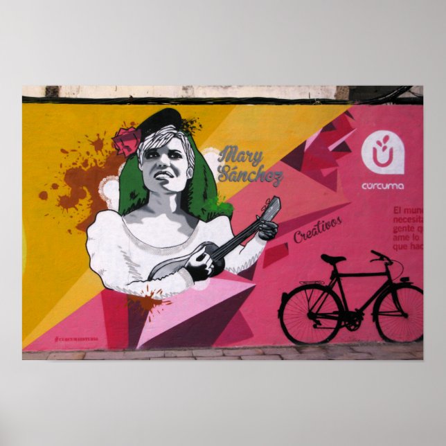 Pôster Street Art de Las Palmas (Frente)