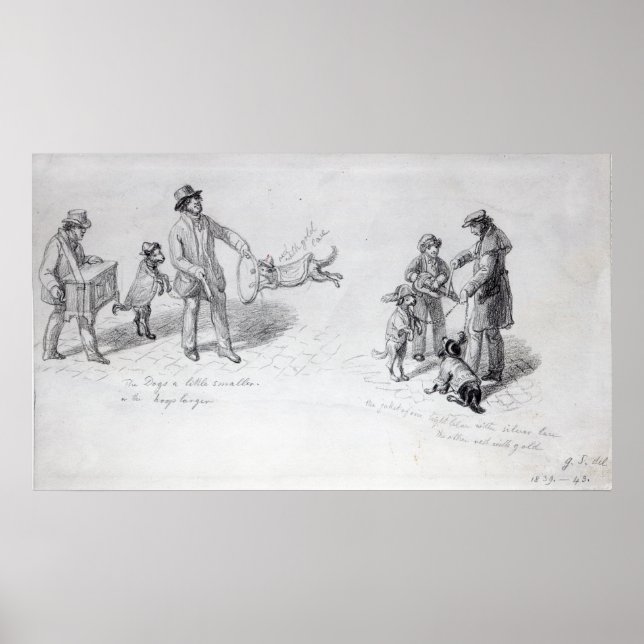 Pôster Street Artiers, c.1839-43 (Frente)