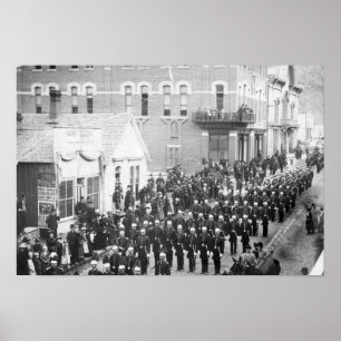 Poster Street Parade in Deadwood, SD Photograph
