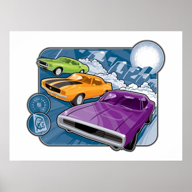 Pôster Street Race (Frente)