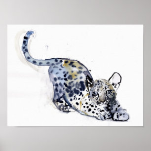 Poster Stretching Cub