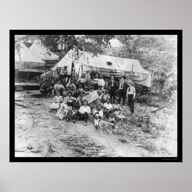 Pôster Striking West Virginia Miners 1922 (Frente)