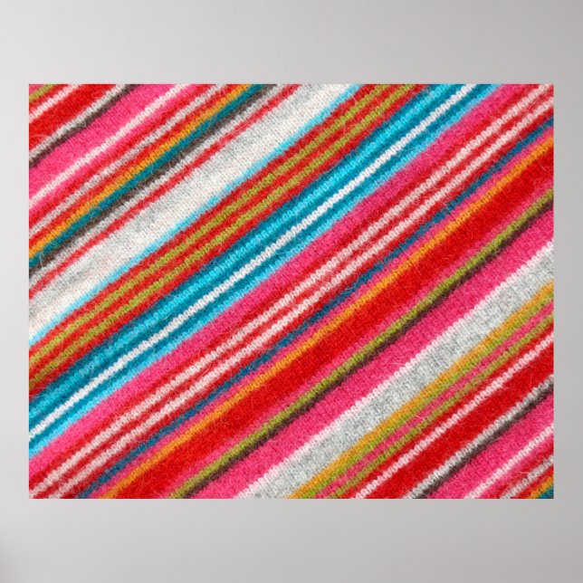 Poster Striped woolen fabric. More fabrics in my port. (Frente)