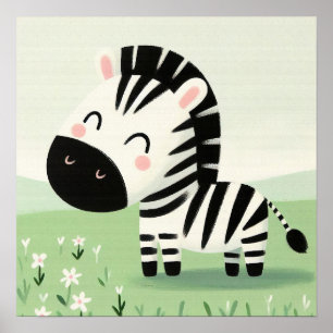 Poster Stripes de alegria