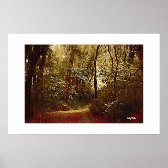 Pôster Stroll de Floresta (Frente)