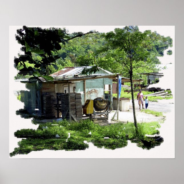 Pôster Stroll in the Village (Frente)