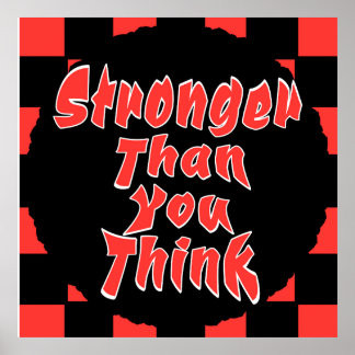 Poster Stronger Than You Think