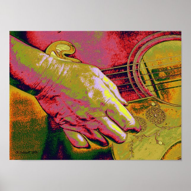 Poster Strummin" (Frente)