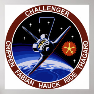 Poster STS-7: Desafiador OV-99 & passeio de Sally