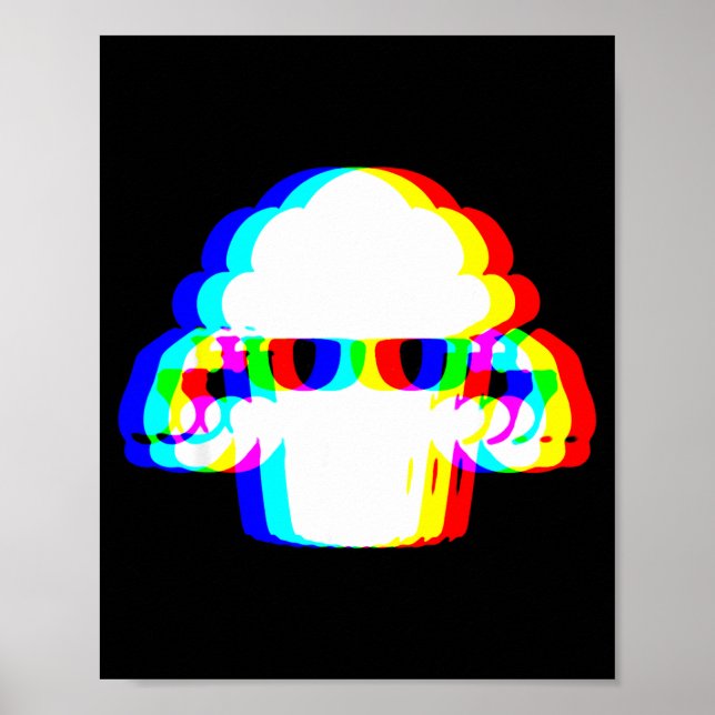 Poster Stud Muffin Funny Muffin Varwave Edm Cyber Glitch  (Frente)