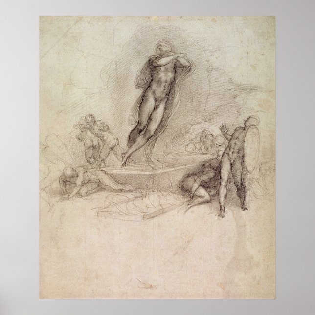 Poster Study for an Ascension (Frente)
