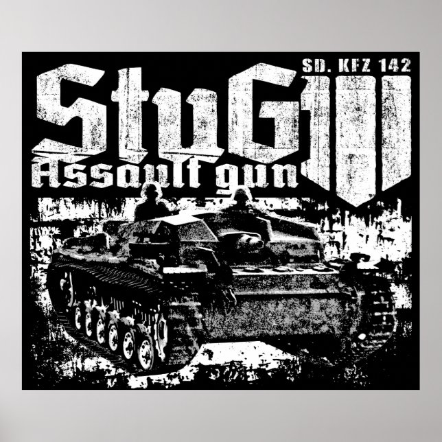 Poster StuG III (Frente)