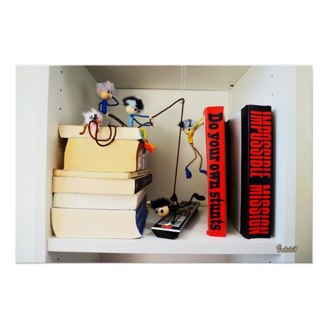 Pôster Stunt Fubby's Tom Cruise naspelen. (Frente)