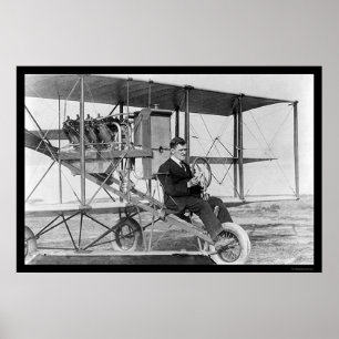 Pôster Stunt Pilot Lincoln Beachey 1912