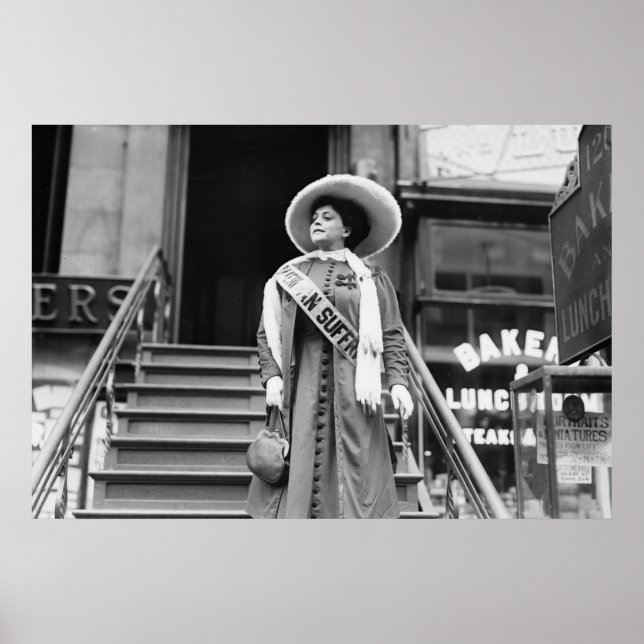 Poster Stylin' Suffragette: 1908 (Frente)