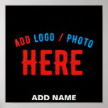 POSTER STYLISH MODERN CUSTOMIZABLE BLACK VERIFIED BRANDED<br><div class="desc">THIS IS A DESIGN FITTING FOR EVERYONE.YOU CAN CHANGE, RESIZE OR ADD LOGO, PHOTO, TEXT AND COLOURS THE WAY YOU LIKE.THANK YOU.</div>
