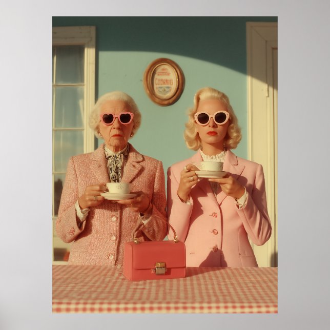 Poster Stylish Tea Time Duo (Frente)