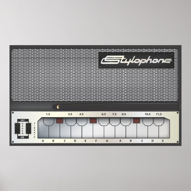 Pôster Stylophone (Frente)