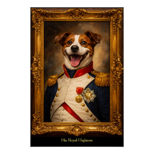 Pôster Sua Alteza Real Cachorro