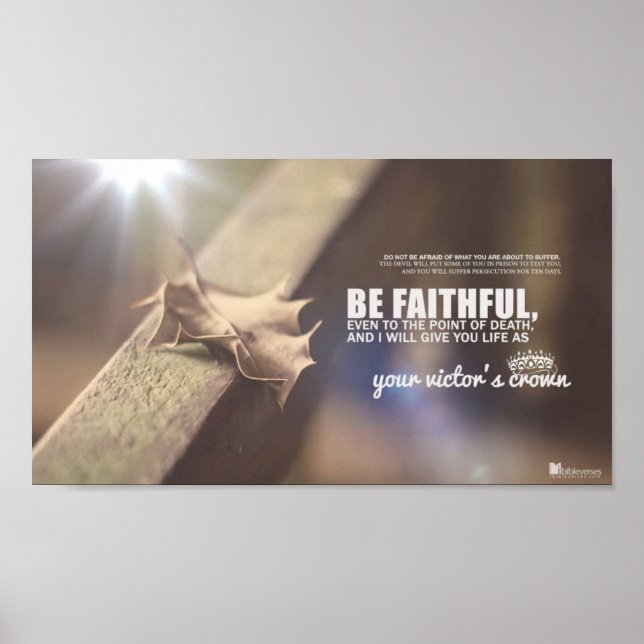 Poster Sua Coroa de Vítor (Frente)