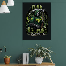 Poster Sua Disciplina ou a Falta Dela Ceifador Sombrio