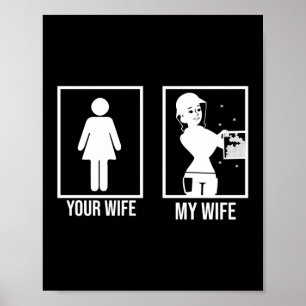 Poster Sua Esposa, Minha Mulher, Abelha De Abelha