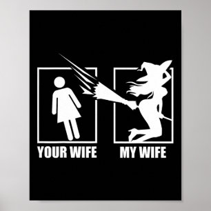 Poster Sua Esposa Vs. Minha Esposa - Esposa de Bruxa Hall