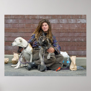 Poster Sua Filha Sem-Abrigo...