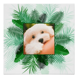 Pôster Sua foto em um poster personalizado de Quadro Folh