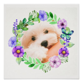 Pôster Sua foto em um poster personalizado do Quadro de F