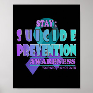Poster Sua História Não Terminou Fique Consciente Prevenç
