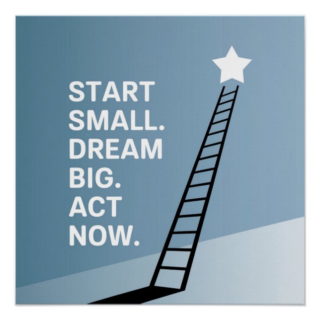 Pôster Sua jornada começa hoje (Frente)