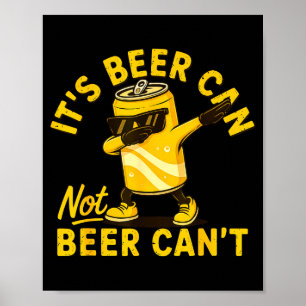 Poster Sua Lata de Cerveja Não É Lata de Cerveja Frio Ama