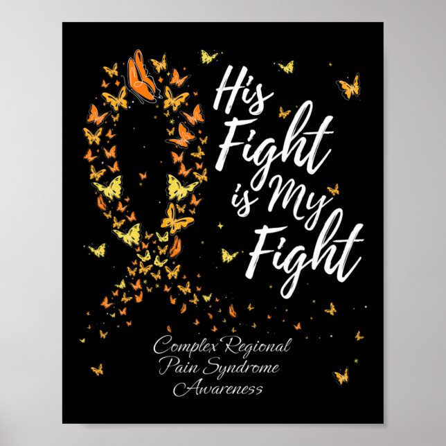 Poster Sua Luta Contra A Complexa Síndrome Regional De Do (Frente)