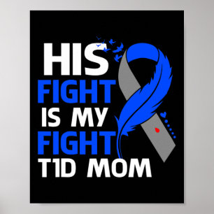 Poster Sua Luta É A Minha Luta, A Mãe Tipo 1, Diabetes Em