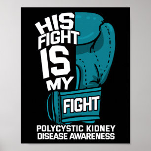 Poster Sua Luta É A Minha Luta Contra A Doença Renal Poli