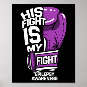 Poster Sua Luta É A Minha Luta Contra A Epilepsia, A Neur