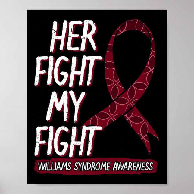Poster Sua Luta É A Minha Luta Wwt Williams-beuren Willia (Frente)