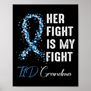 Poster Sua Luta É Minha Luta Contra A Diabetes Do Tipo 1