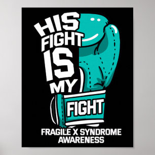 Poster Sua Luta É Minha Luta Contra A Frágil Síndrome X C