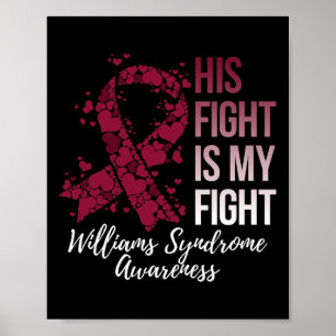 Poster Sua Luta É Minha Luta Contra A Sindromia Williams 
