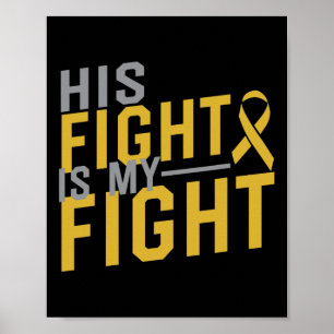 Poster Sua Luta é Minha Luta Pela Consciência do Cancer 2