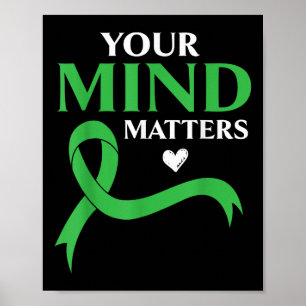 Poster Sua Mente É Sensibilização Para A Saúde Mental