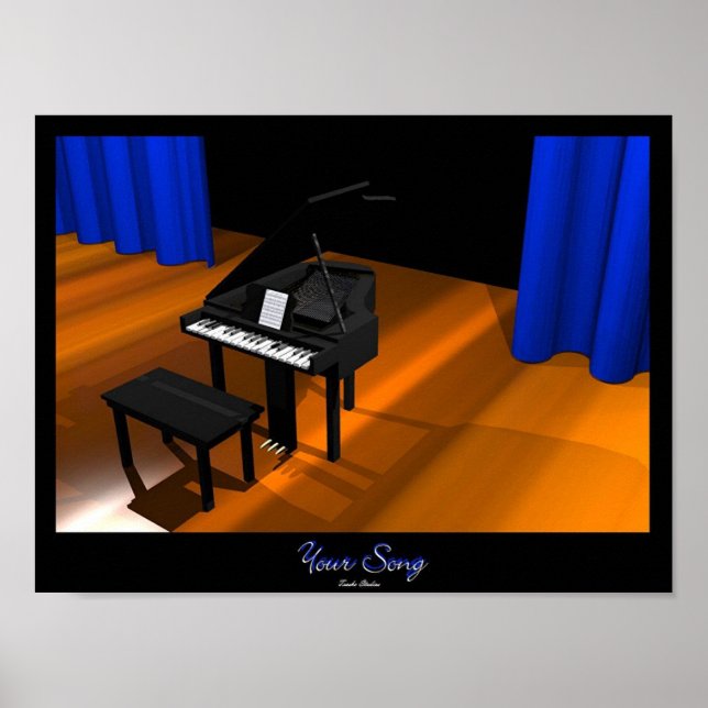 Pôster Sua Música (Frente)