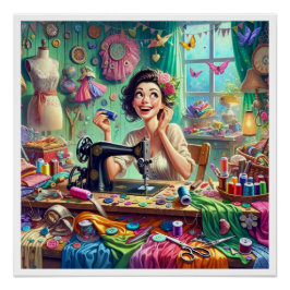 Pôster Sua série de Artesanatos encantadora