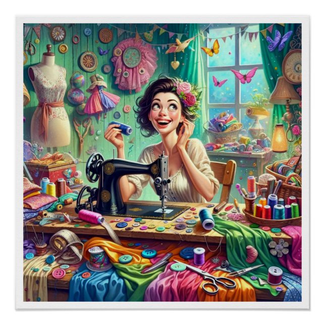 Pôster Sua série de Artesanatos encantadora (Frente)