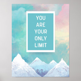 Pôster Sua Única Cota Limite