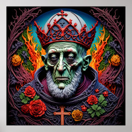 Poster Sua Unsidade, Papa Zombie