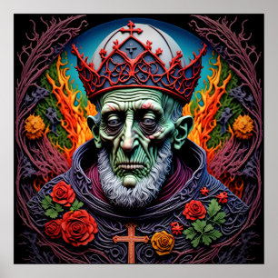 Poster Sua Unsidade, Papa Zombie